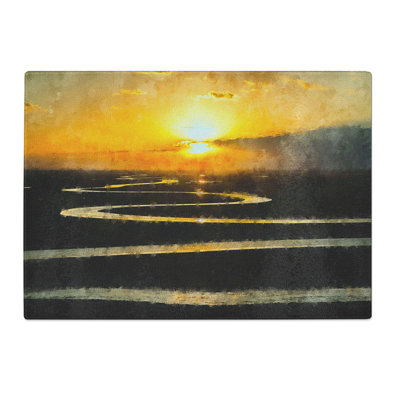 Sunset View Vol.1 Chopping Board, 20cm W x 28.5cm L
