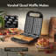 VonShef 25.4cm Belgian Waffle Maker