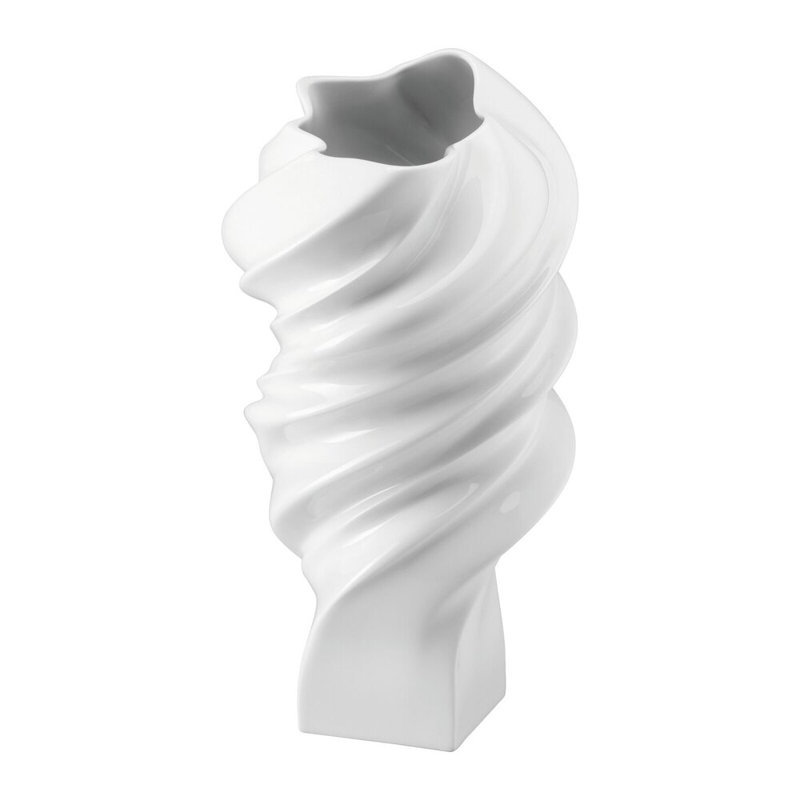 Squall Porcelain China Table Vase, Squall, 13.75" H x 7.75" W x 7.25" D