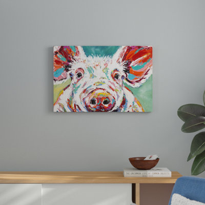 Piggy II by Carolee Vitaletti - Painting