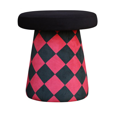 Solid + Manufactured Wood Accent Stool