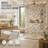 CNK Mix White, Java Tan & Grey Pebble Tile Wall Strip mulicolor