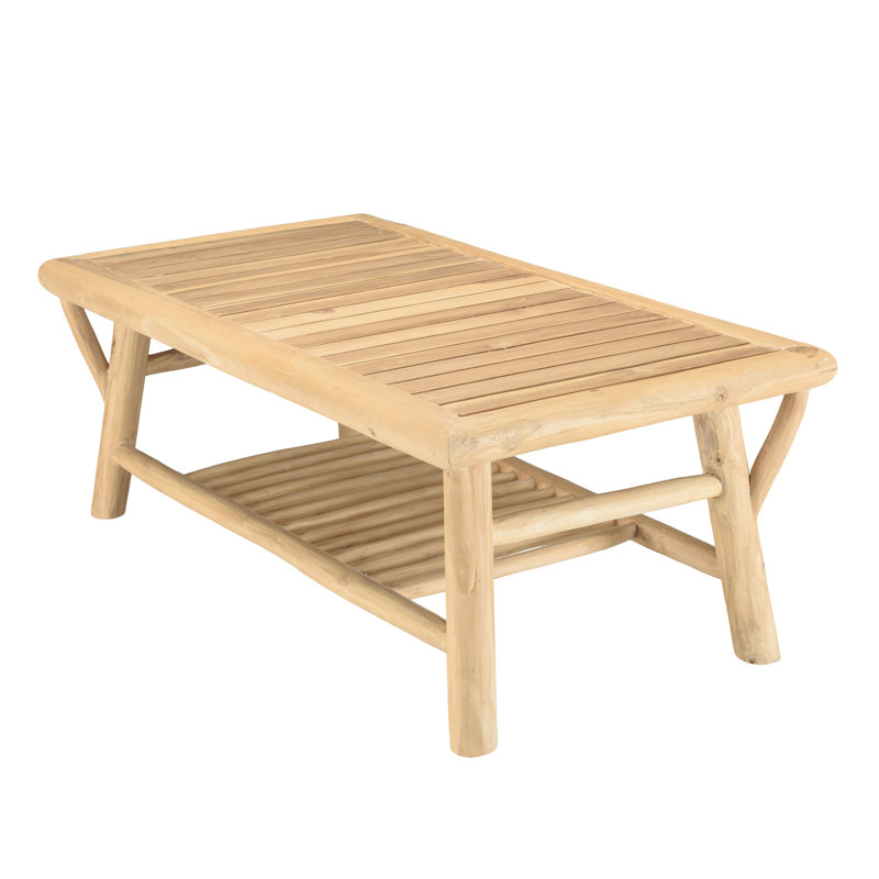 Cafferkey Solid Wood Four Leg Coffee Table