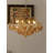6-light Dimmable Empire Crystal Chandelier