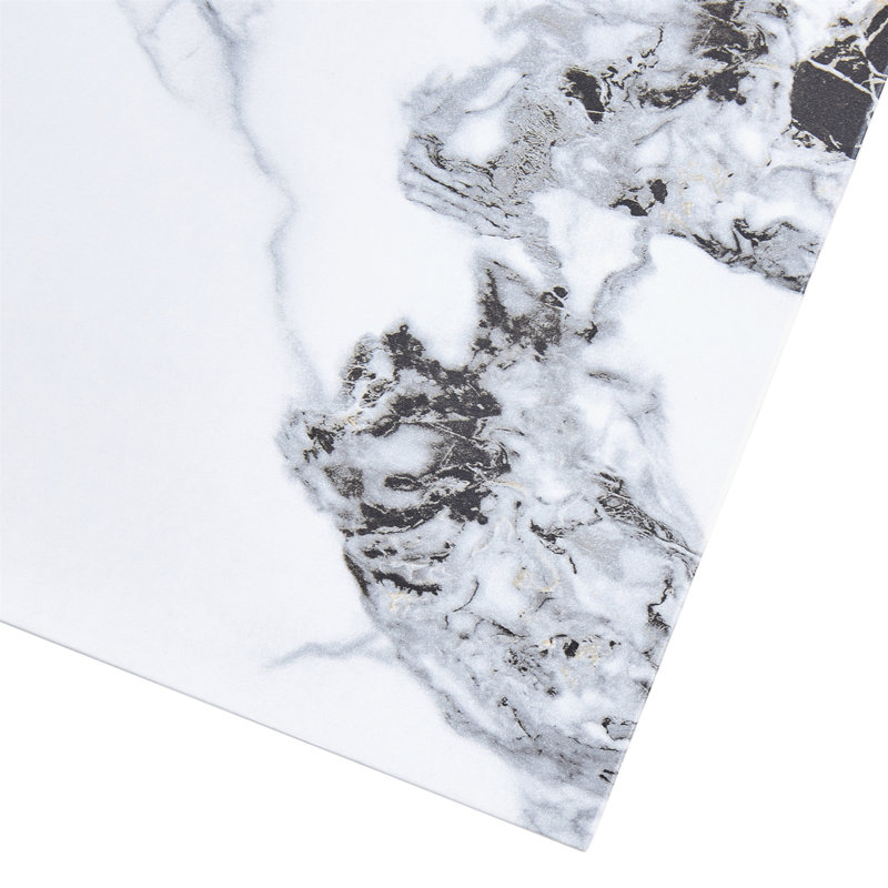 Modern MDF Coffee Table With Marble Pattern