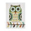 « folking hibou earth », art sur toile-33426974
