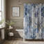 Crisp Blooms - Premium Shower Curtain-2092538546