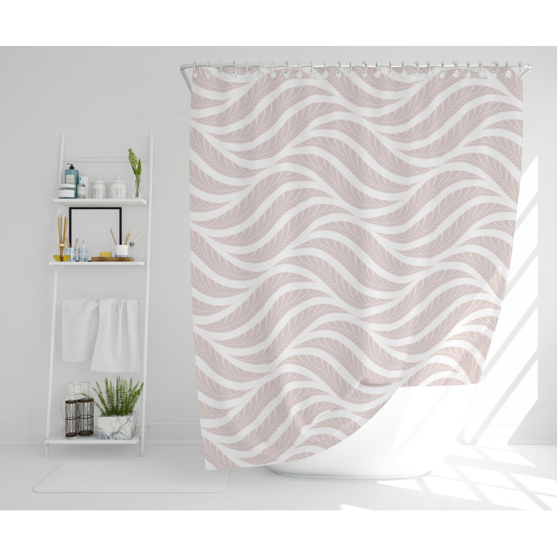 Whittney Polyester Shower Curtain, 177cm H x 177cm W