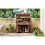 Table de jardin en pot 65 pouces, poste de travail en bois de sapin avec tablette de rangement, tiroir et armoire-897233653