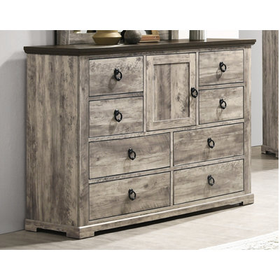 1Pc Contemporary Two-Tone Finish Dresser Metal Pull Knobs Wooden Bedroom Furniture