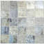 Panneau mural en vinyle l 38 po x l 19 po blanc/beige Falkirk 3D