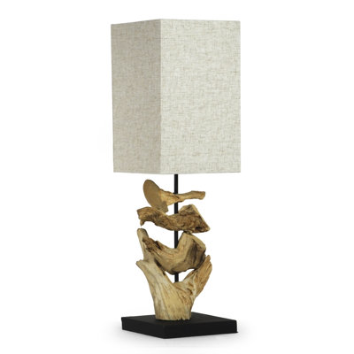 Solid Wood Table Lamp