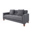 Saites 3 Seater Linen Sofa