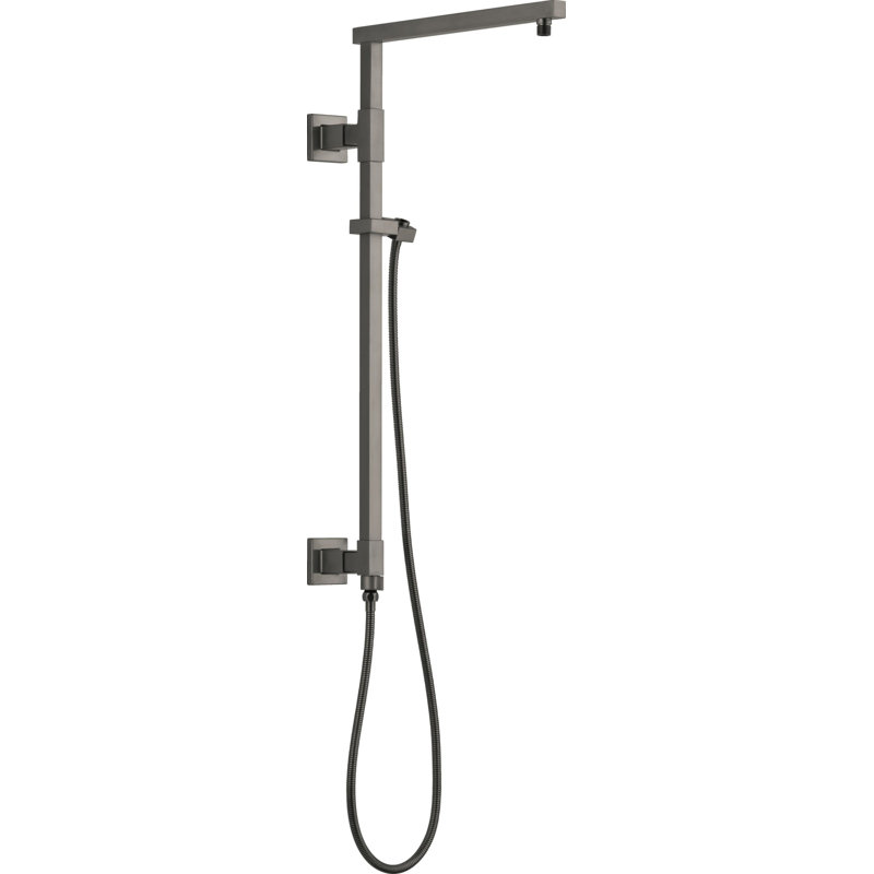 Emerge Shower Faucet, Black Stainless