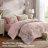 Reversible King Bedding Sets, Microfiber Vintage Floral Home Comfort
