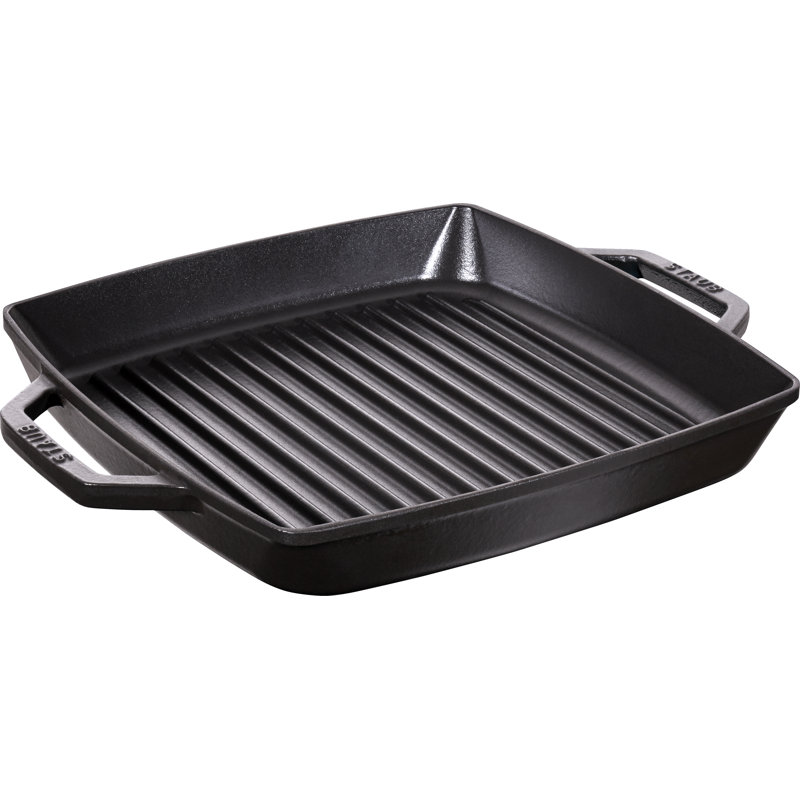 STAUB Grill Pan, Black, 28 x 28cm