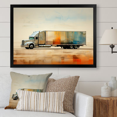 Truck 53Ft Sublime Landscapes III - Transportation Canvas Wall Art49
