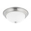 Plafonnier encastré 13 po 2 lumières Indépendant-581564401-581564402-581564400