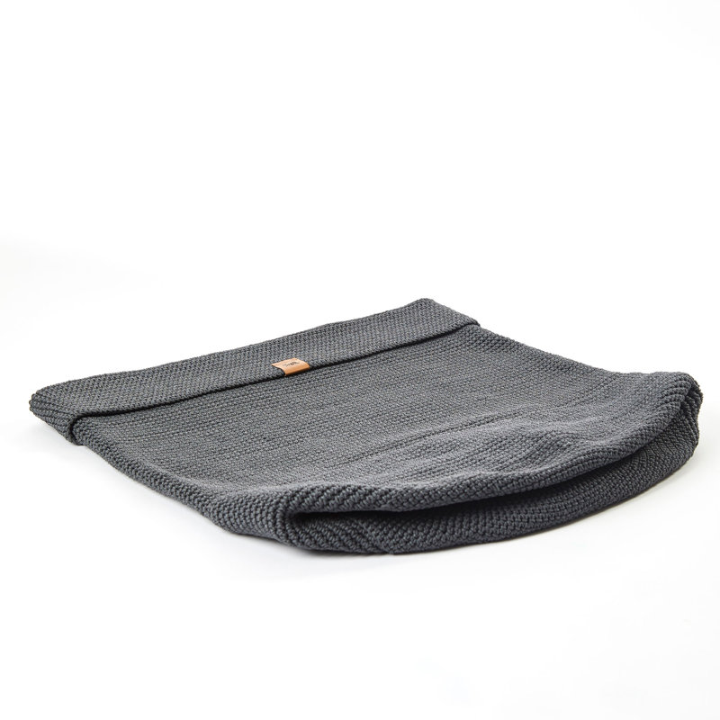 Panier à linge à vêtements roll tissé, gris