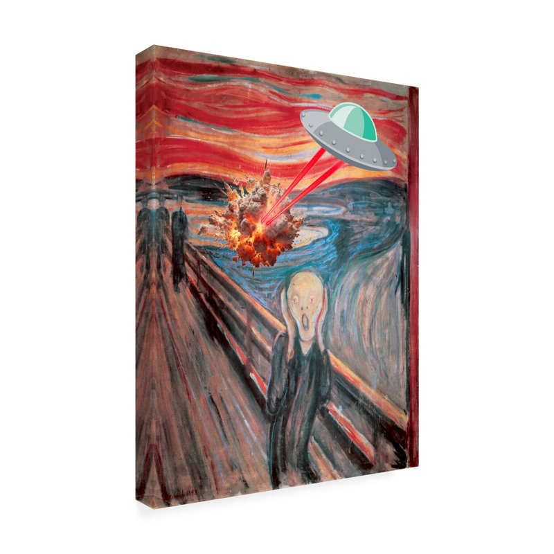 «Bachelors» par Bachelor, Scream Munch, H 14 po x l 19 po