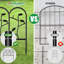 ELEP Black Metal Pet Barrier