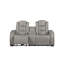 Causeuse inclinable électrique en cuir Breckenridge-563297819-563297823