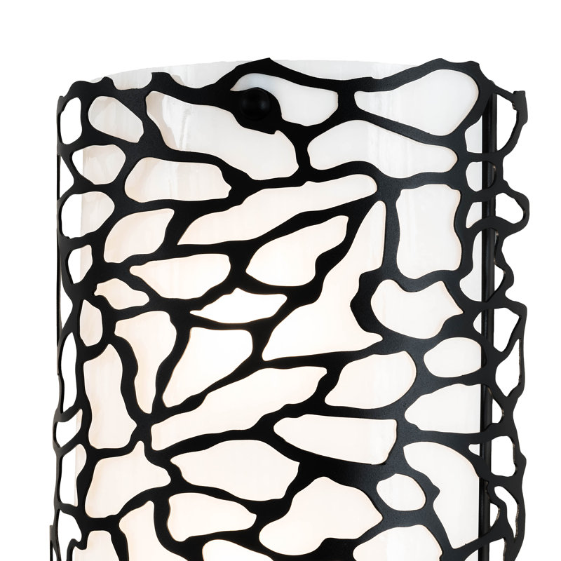 Steel Flush Mounted Sconce