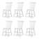 Chesley Solid Wood Windsor Back Side Chair (Set of 6)