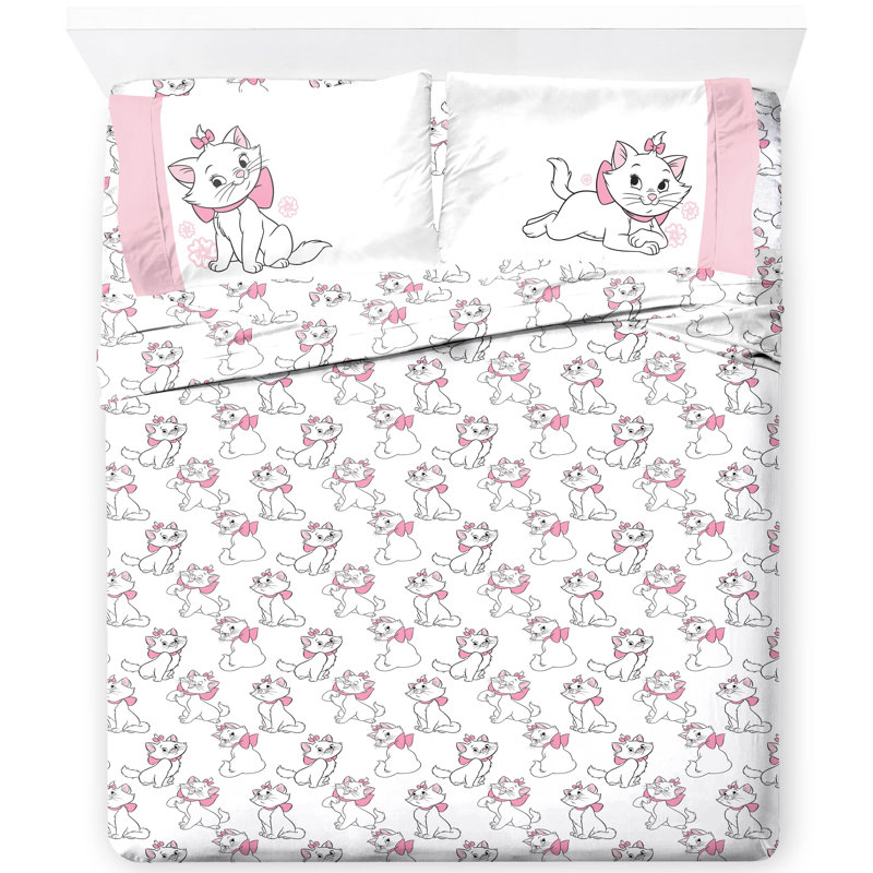 Aristocats Pretty Picture Sheet Set, Full / Double