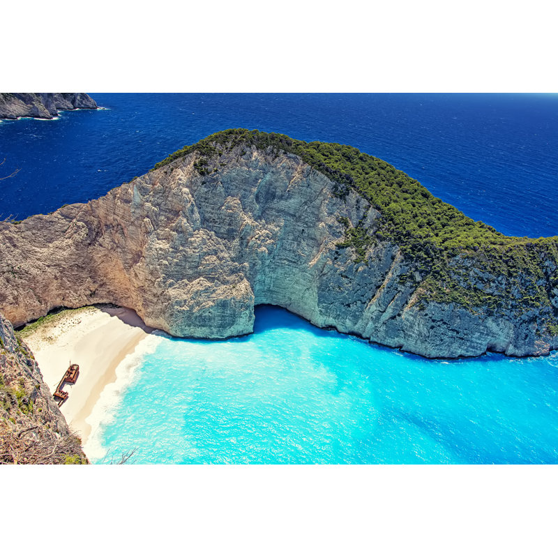 Shipwreck Beach - Wrapped Canvas Print, 61cm H x 91cm W x 3.8cm D