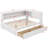 Daybed Featuring Shelves,  and Two Drawers-1740880813
