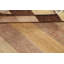 Tapis décoratif beige en laine noué à la main de conception unique 6 pi 1 po x 9 pi 9 po noué à la main New Age