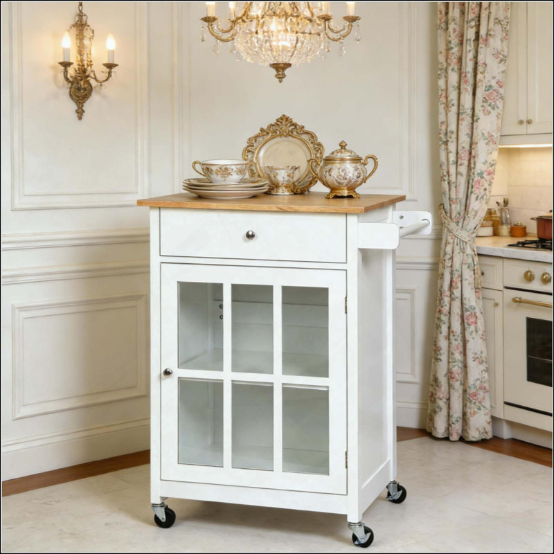 Îlot de cuisine mobile, chariot de cuisine portable