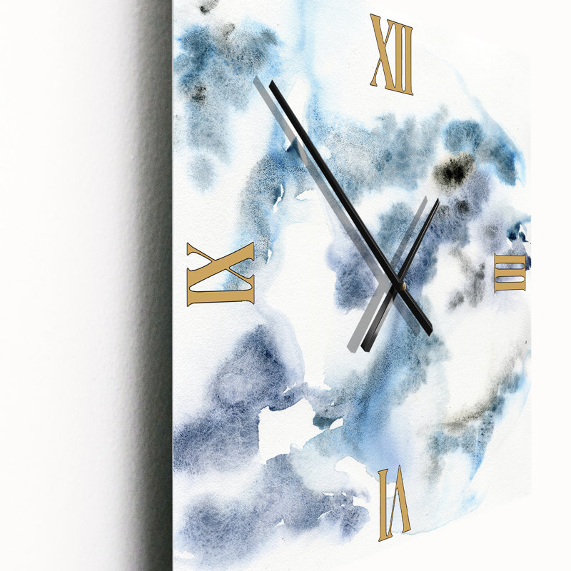 Horloge murale Abstract of Clouds IV, Très grand