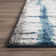 Gillespie Abstract Blue/Charcoal Area Rug