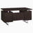 Weathered 2-Drawer Floating Top Office Desk-110644423