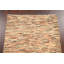 Tapis beige noué à la main de conception unique 2 pi 6 po x 3 pi 10 po