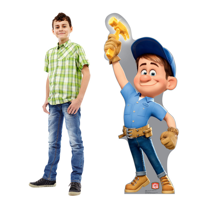 53'' Disney Fix-It Felix Jr. Cardboard Standup