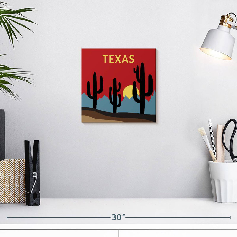 Texas occidental, H 10 po x l 10 po