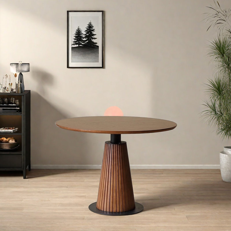 Table de salle à manger Carlane, H 29,52 po x L 39,37 po x l 39,37 po