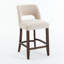 Tabouret de comptoir rembourré en bois massif-87925484-87925485