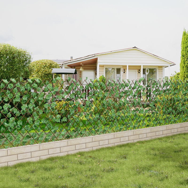 98.5cm H x 194cm W Plastic Lawn Edging