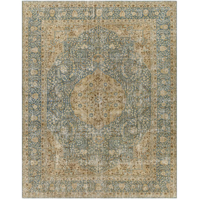 Antique One Of A Kind One-of-a-Kind 10'6" X 13'4" Hand Knotted Area Rug