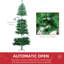 Demi-arbre de Noël artificiel avec 229 branches-921214443