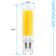 50 Watt Equivalent T4 G9/Bi-pin Dimmable LED Bulb