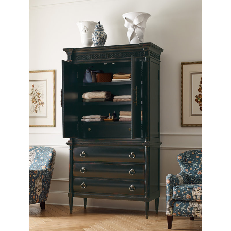 Charleston 2 - Door Solid Wood Armoire