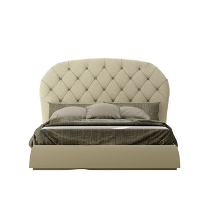 Lit tapissier standard Annalya
