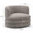 Astor Heathered Grey Boucle Swivel Hotel Lounge Chair-1212566934