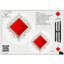 Grand verre 50 po - verre rouge - tube-99414333