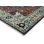 Tapis Oushak bleu en laine noué à la main 9 pi 1 po x 11 pi 11 po-467093744-467093746